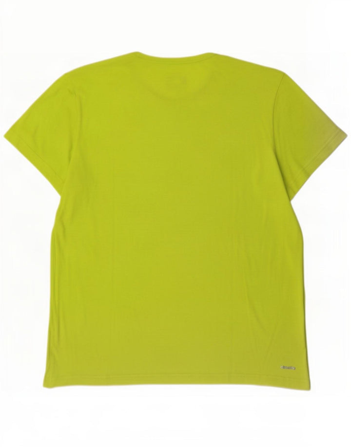 Tricou Adidas Climalite pentru bărbați Top XL Verde