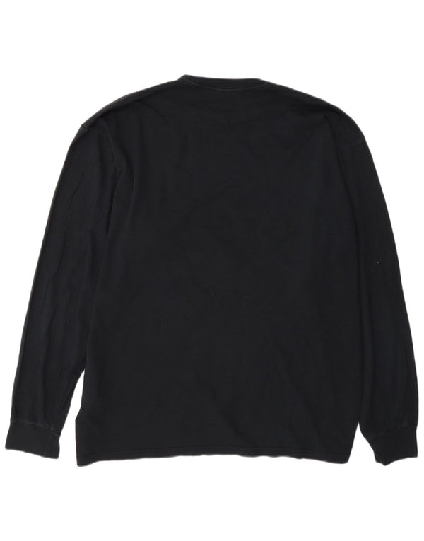 Vans pentru bărbați Classic Fit Graphic Top cu mânecă lungă XL, bumbac bleumarin