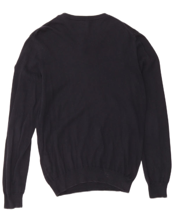 Pulover Colmar pentru bărbați cu gât de barcă, albastru bleumarin mediu