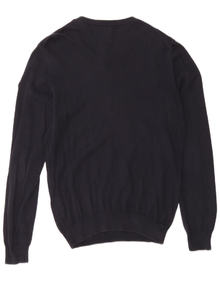 Pulover Colmar pentru bărbați cu gât de barcă, albastru bleumarin mediu