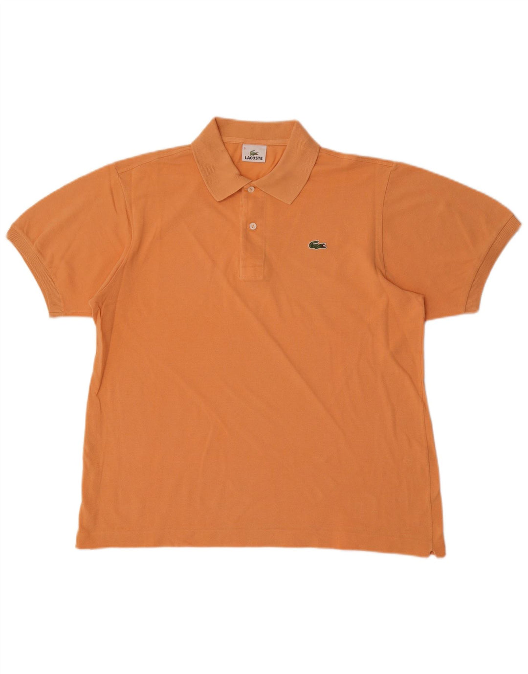 Tricou polo Lacoste pentru bărbați mărimea 5 mare bumbac portocaliu