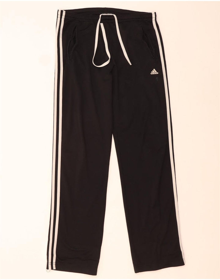 Pantaloni de trening ADIDAS pentru bărbați UK 36/38 Poliester negru mic