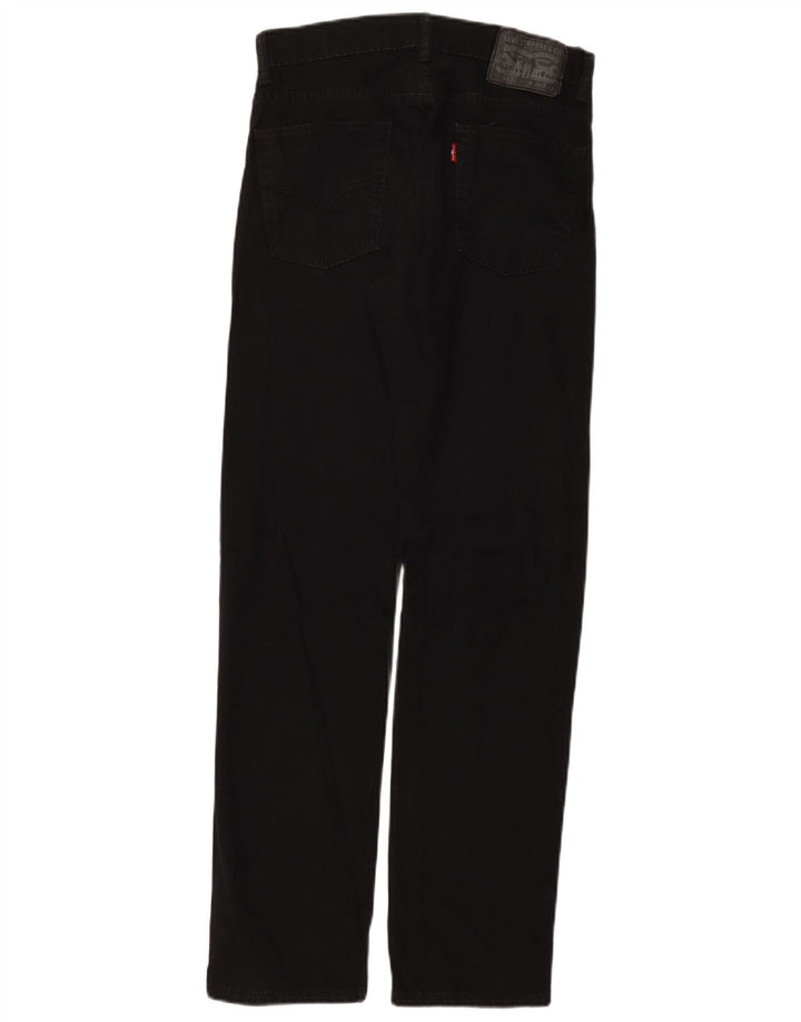 Blugi drepti slim 513 Levi's pentru femei L30 L32 bumbac negru