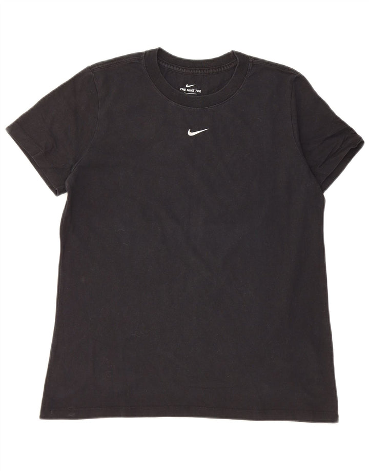 Tricou pentru femei NIKE Top UK 14 Medium Black Bumbac