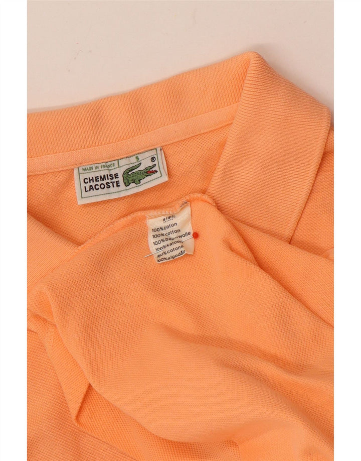 Tricou polo Lacoste pentru bărbați mărimea 5 mare bumbac portocaliu