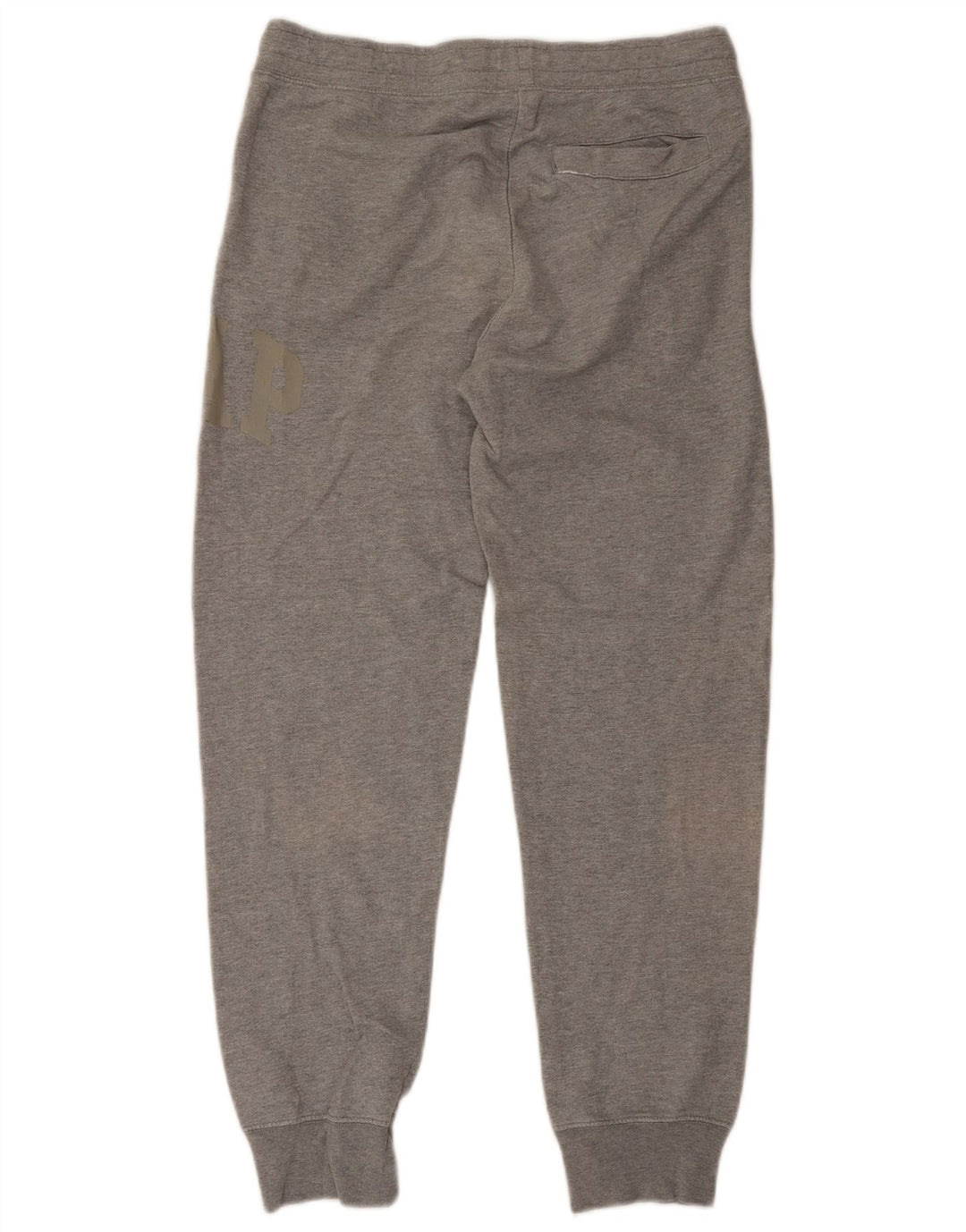 Gap Pantaloni de trening grafic pentru bărbați Pantaloni de jogging Bumbac gri mic