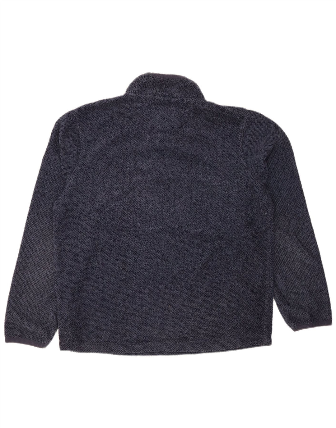 WEIRD FISH Hanorac cu fermoar pentru bărbați Pulover mare, albastru bleumarin, poliester