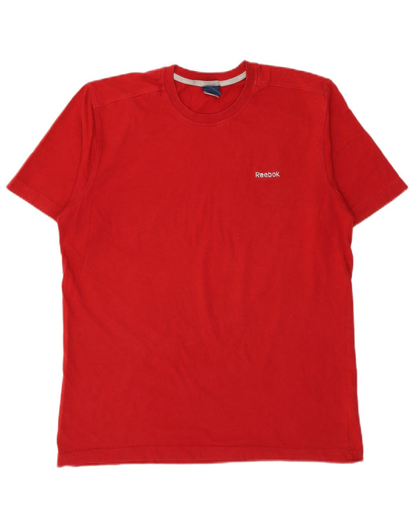 Tricou pentru bărbați Reebok Top Medium Red Bumbac