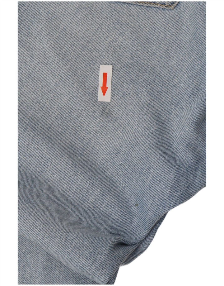 ABERCROMBIE & FITCH Blugi drepti pentru femei US 6 Medium W28 L24 Albastru