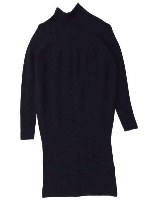 Rochie pentru femei Phase Eight, cu mâneci lungi, cu talie scăzută, UK 12 Medium Bleumarin