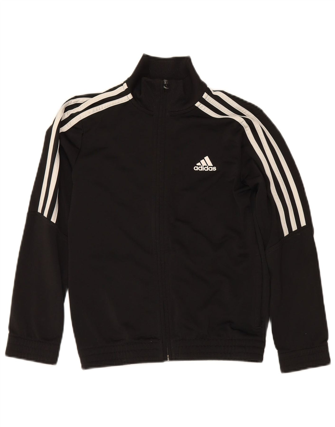 Jachetă de trening pentru băieți Adidas 9-10 ani poliester negru