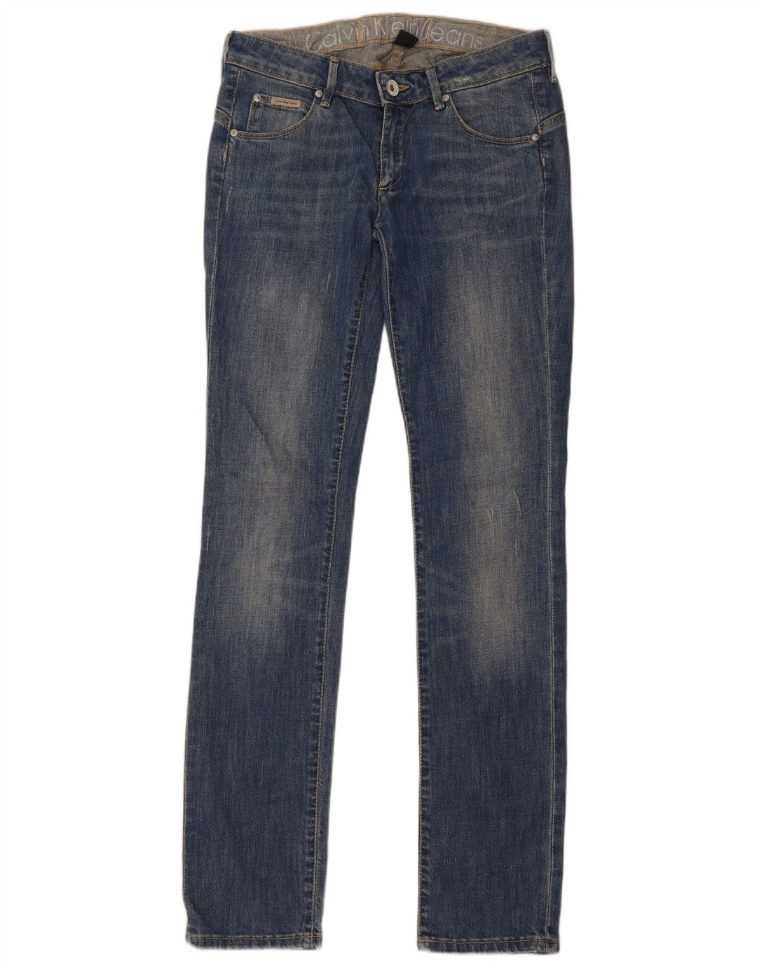 Blugi slim pentru femei Calvin Klein W29 L34 Bumbac albastru