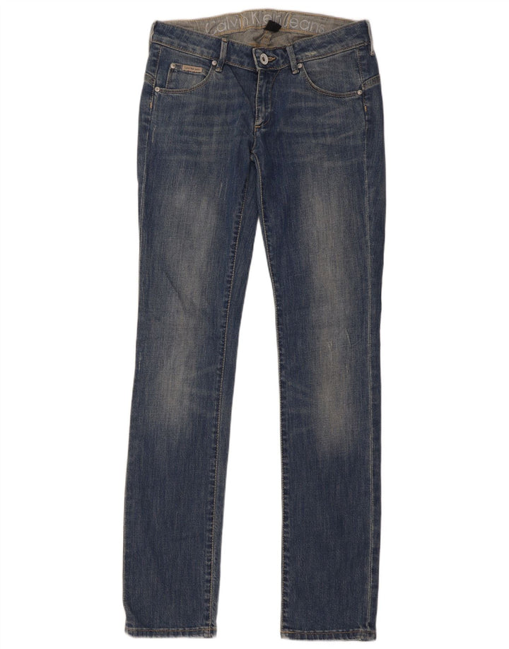 Blugi slim pentru femei Calvin Klein W29 L34 Bumbac albastru