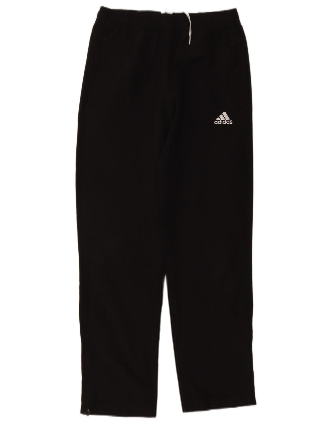 Pantaloni de trening Adidas baieti 11-12 ani poliester negru