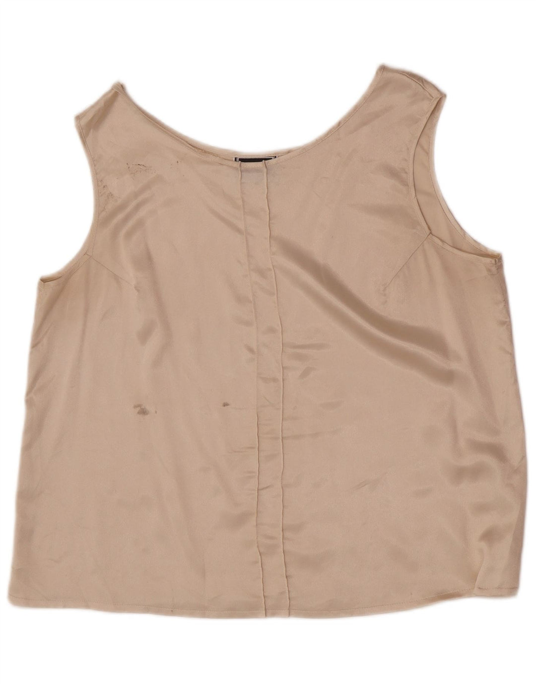 Top cu vestă crop pentru femei Luisa Spagnoli IT 42 2XL poliester bej