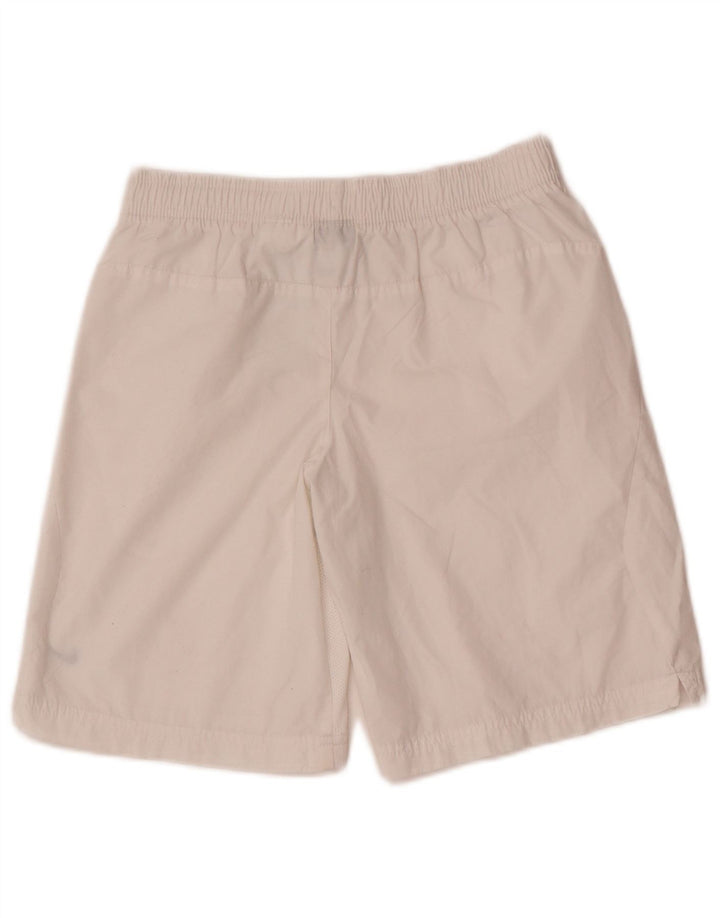 Pantaloni scurți sport Nike pentru băieți 10-11 ani Poliester alb mediu
