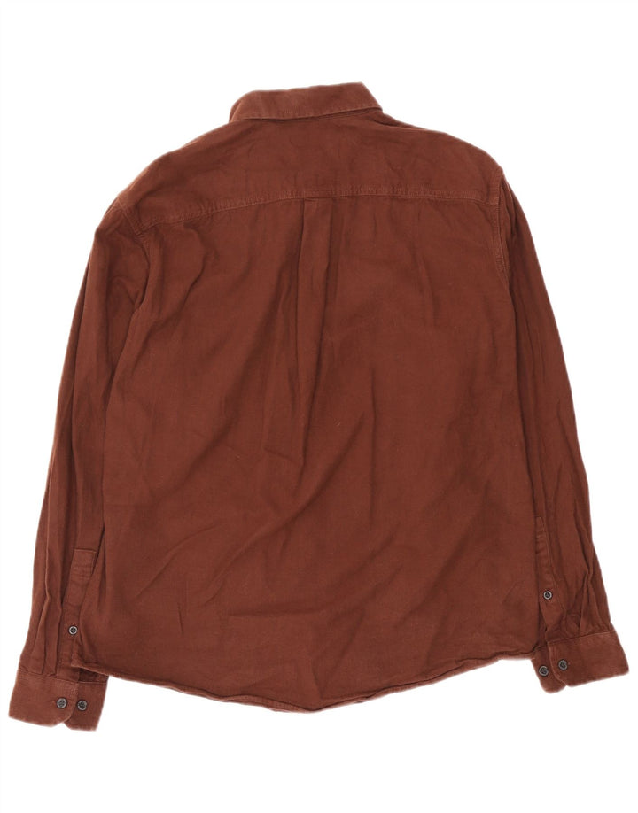 Cămașă de flanel pentru bărbați Eddie Bauer, mare maro