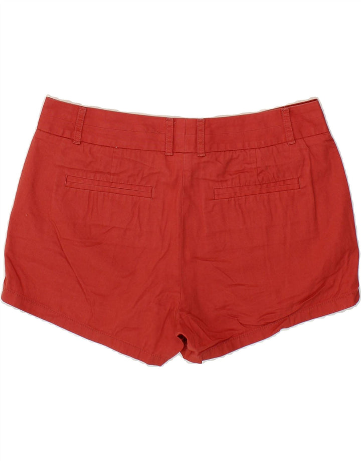 J. CREW Womens Broken In Chino Shorts US 6 Medium W30  Red Cotton Vintage J. Crew and Second-Hand J. Crew from Messina Hembry 