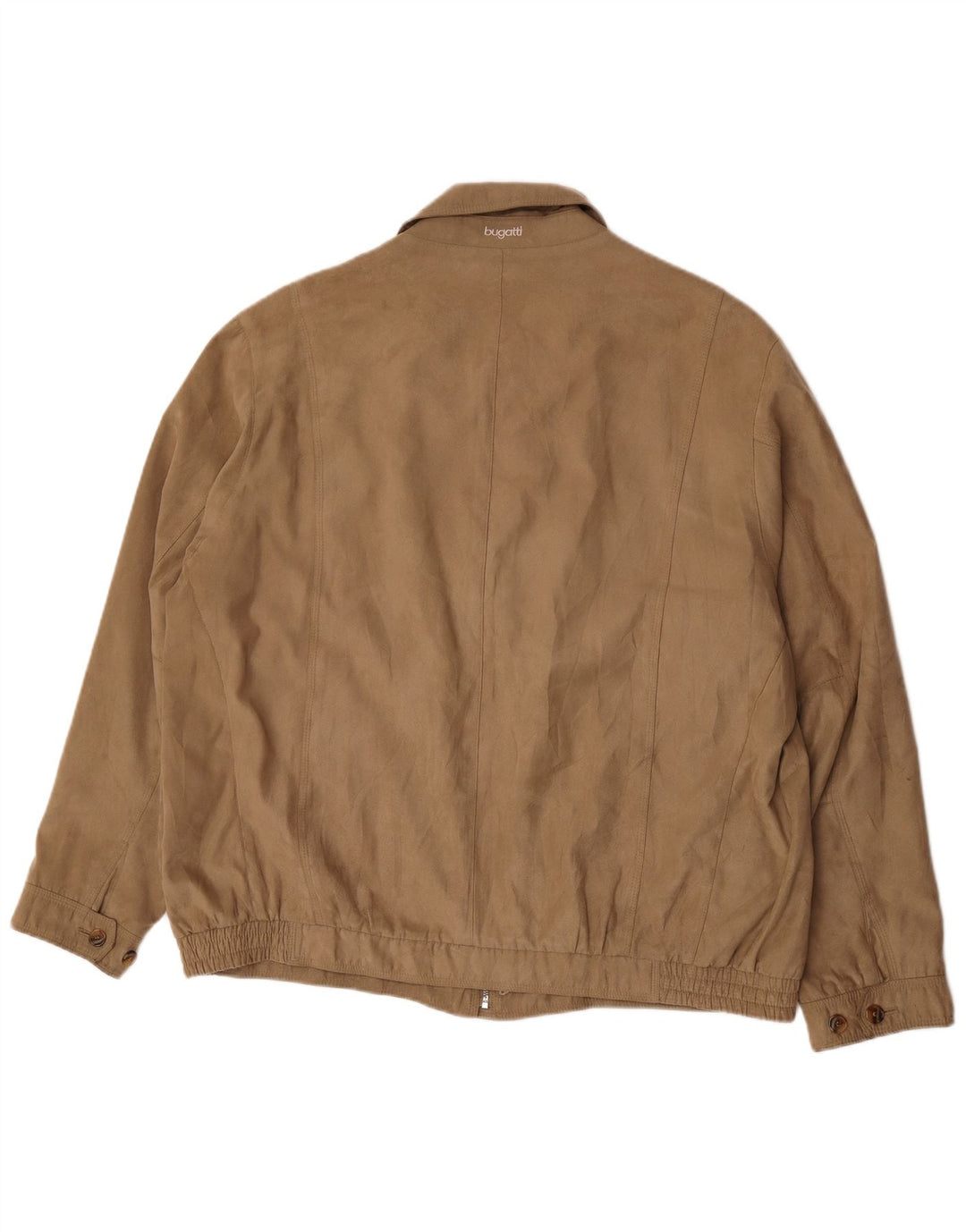 Jachetă Bomber pentru bărbați Bugatti EU 62 6XL Maro Poliester