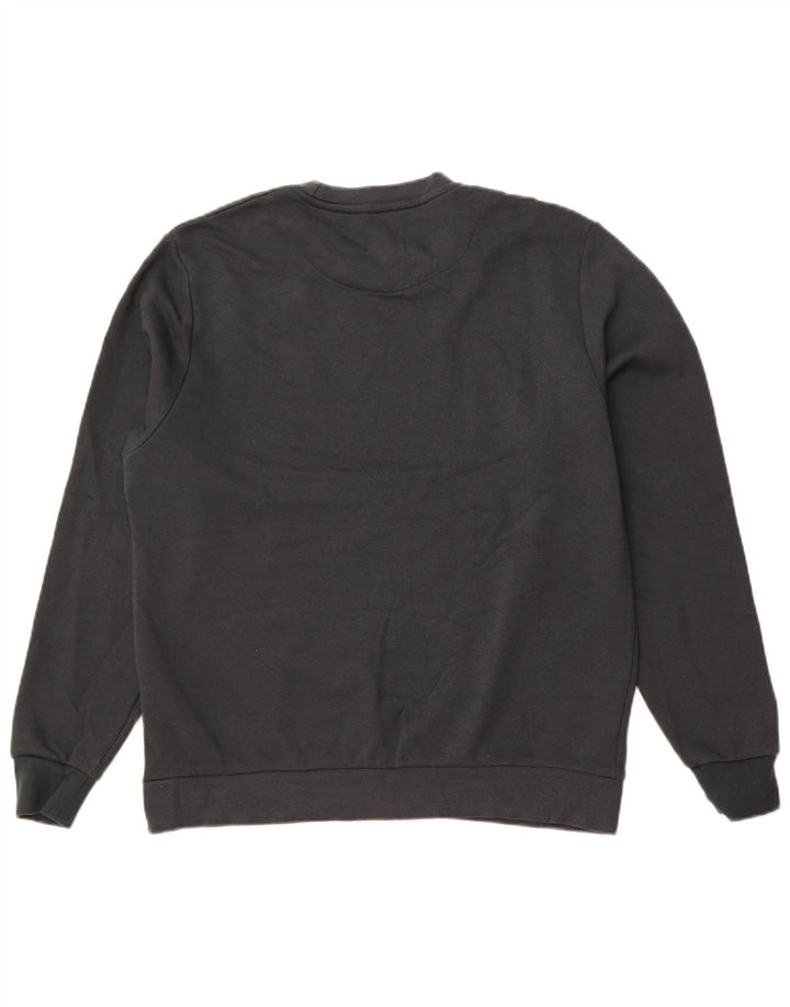 JACK & JONES Hanorac pentru bărbați Pulover mare din bumbac gri