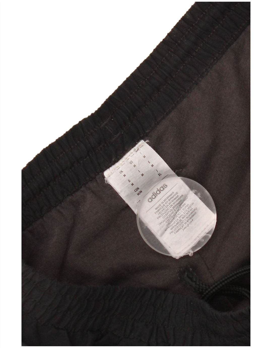 Pantaloni de trening pentru bărbați Adidas Pantaloni de jogging Mediu Negru Poliester color bloc
