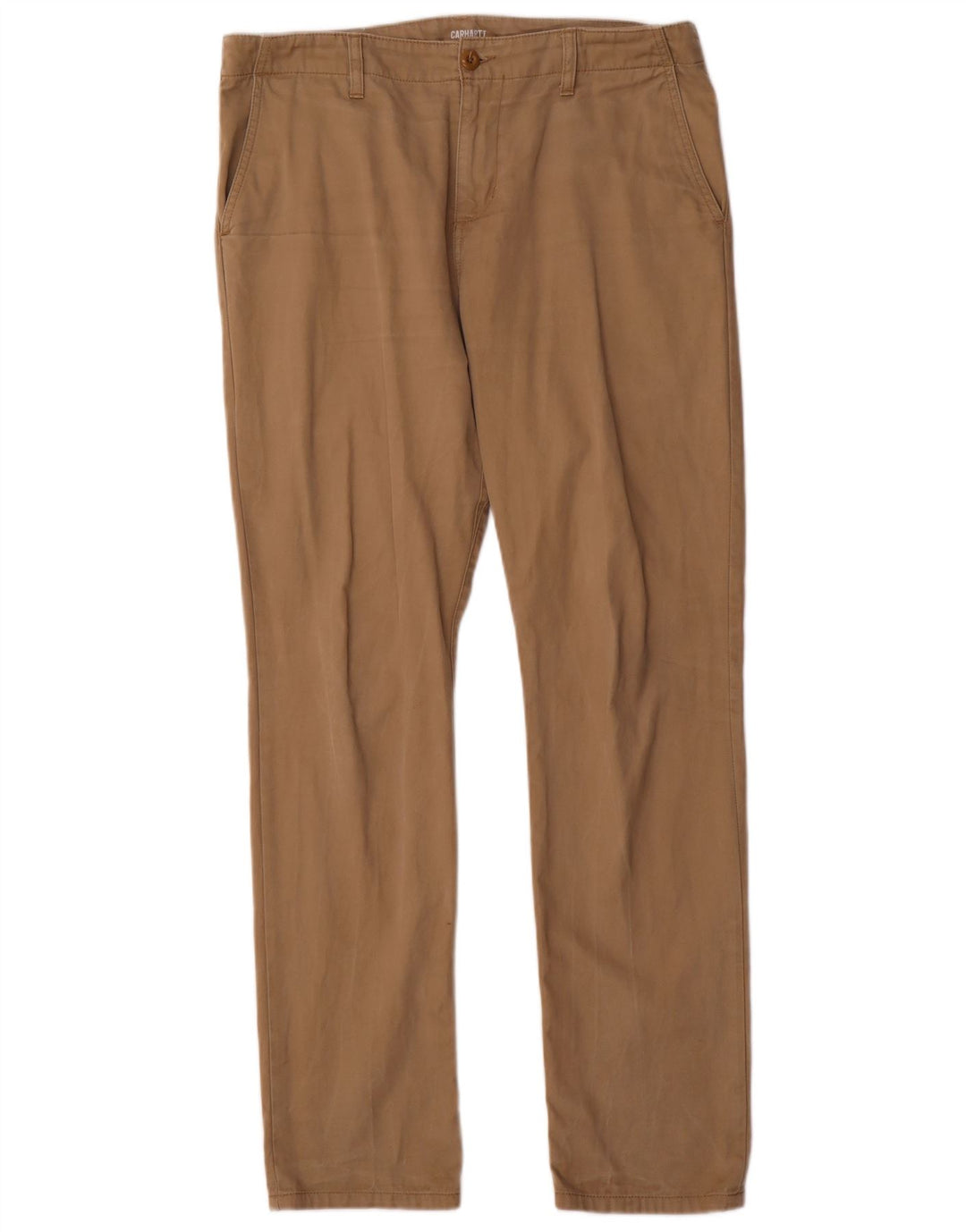 Pantaloni chino slim pentru bărbați CARHARTT L34 L32 bumbac bej