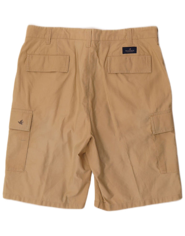 Pantaloni scurți cargo Brooksfield pentru bărbați IT 52 XL W38 bumbac bej