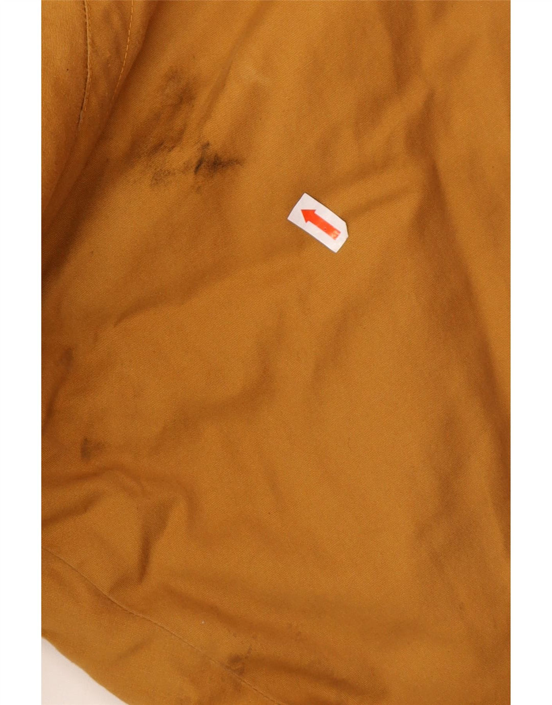 VINTAGE Jachetă de vânt supradimensionată pentru femei IT 42 bumbac maro mediu