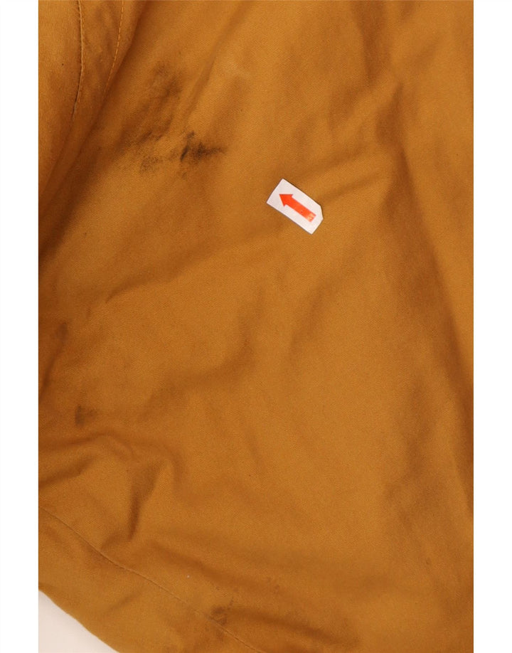 VINTAGE Jachetă de vânt supradimensionată pentru femei IT 42 bumbac maro mediu