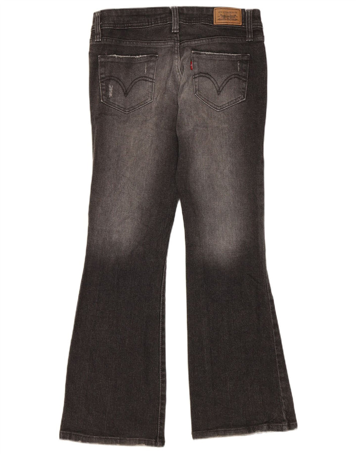 Blugi Levi's pentru femei 518 Super Low Bootcut US 3 Small W30 L29 bumbac gri