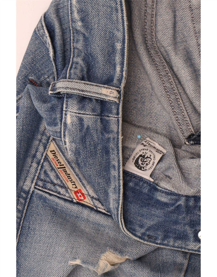 Jeans Bootcut Distressed pentru femei Diesel W26 L31 Albastru