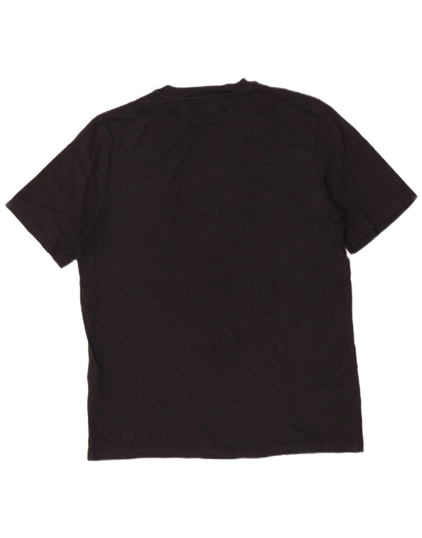 Tricou cu grafic premium Jack & Jones pentru bărbați Top XL bumbac negru
