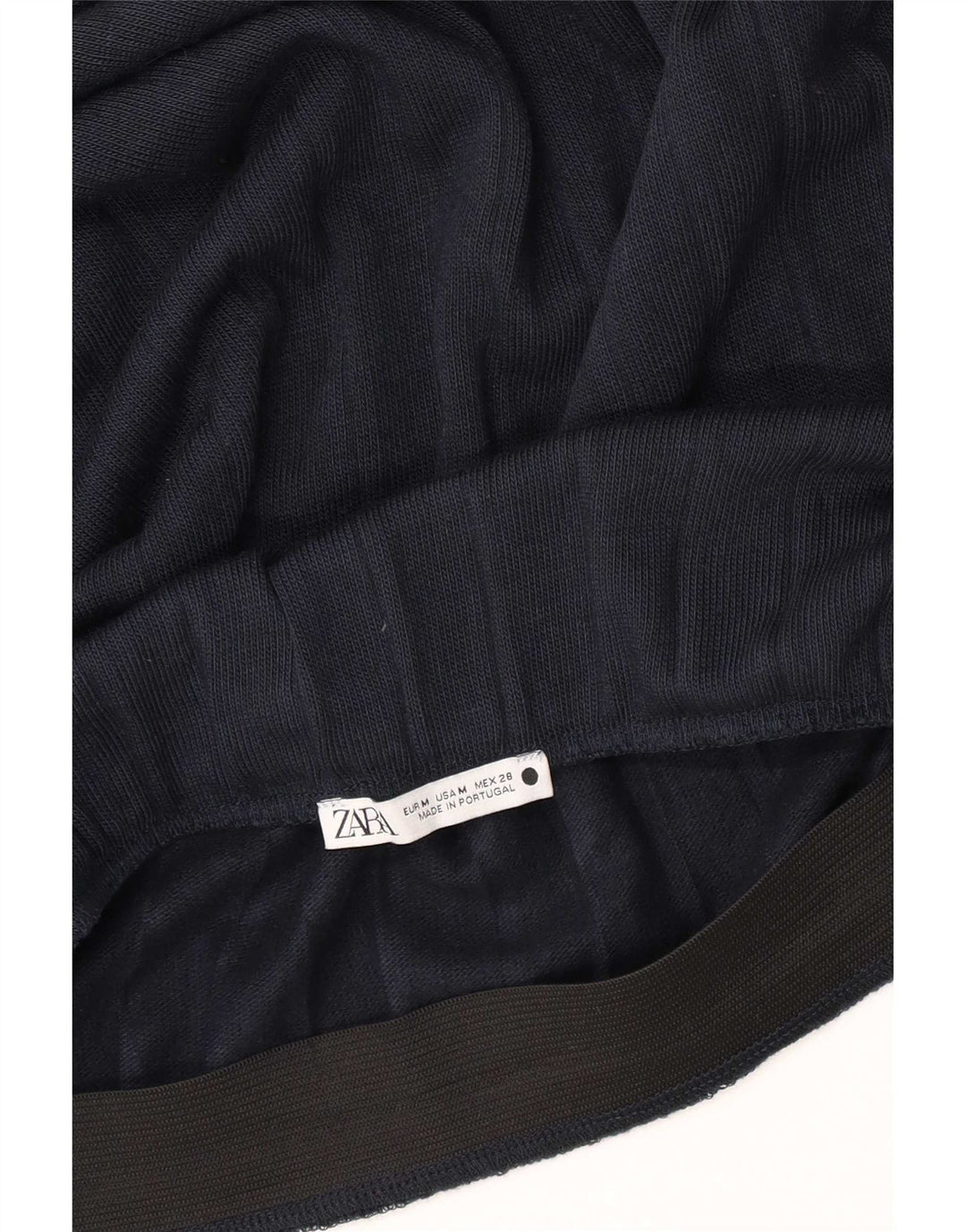 Fusta Midi Zara Femei Medium W28 Bleumarin