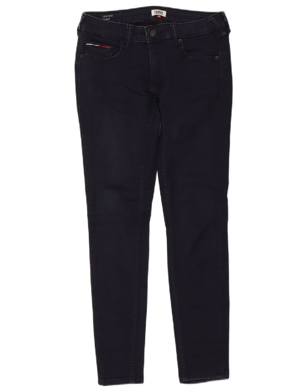 Blugi skinny pentru femei cu talie joasă Tommy Hilfiger W31 L32 bleumarin