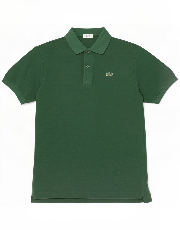 Treu polo pentru bărbați Lacoste Mărimea 4 Bumbac verde mediu