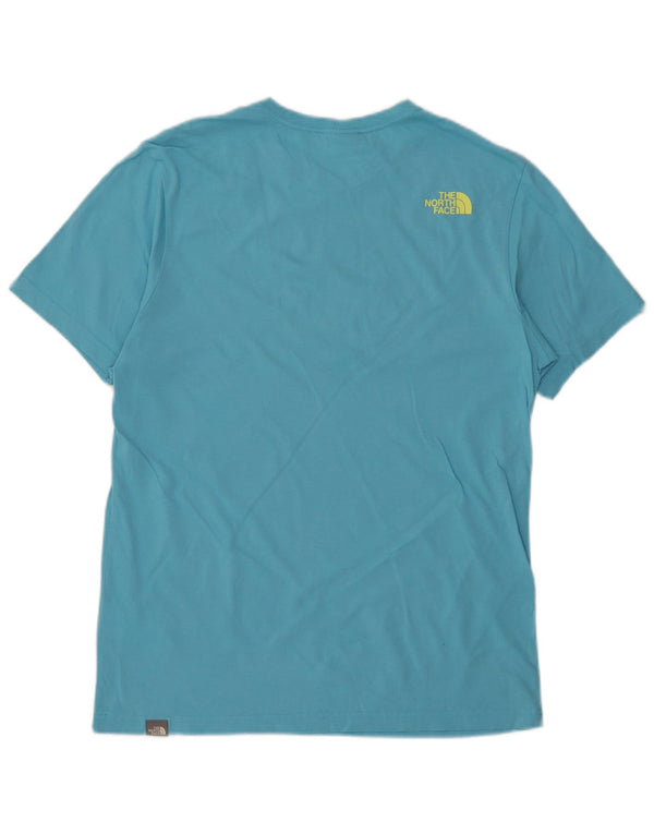Tricou pentru bărbați THE NORTH FACE Top Medium Blue Bumbac