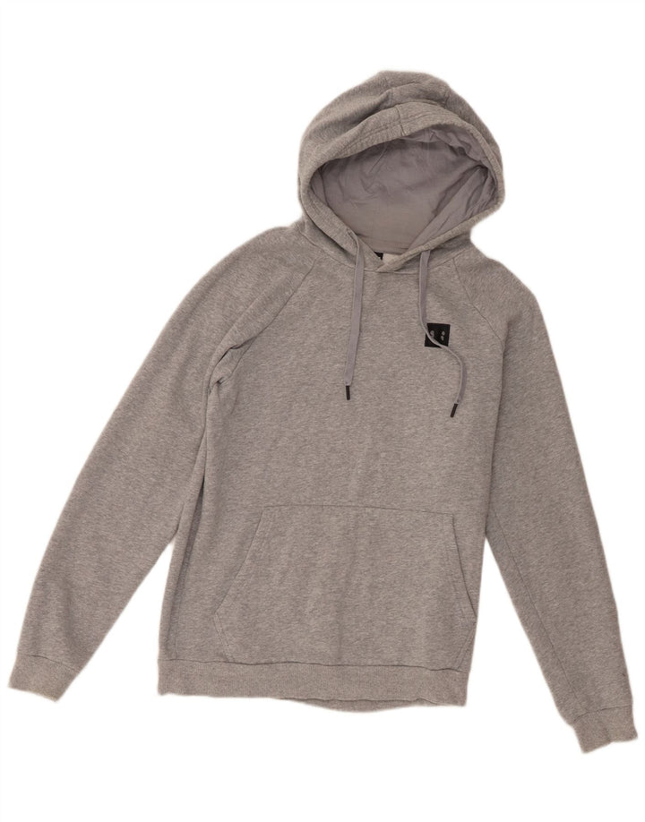 Pulover Under Armour pentru bărbați, bumbac cu moale, gri mic