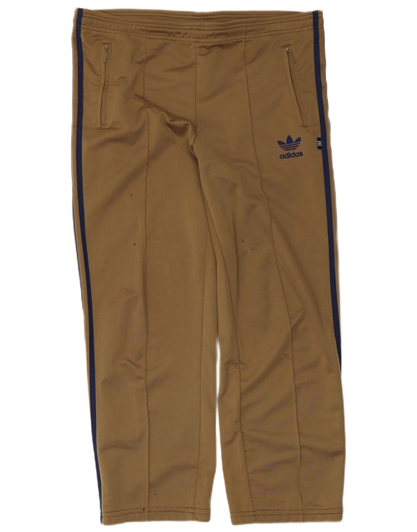 Pantaloni de trening Adidas pentru bărbați Marea Britanie 36/38 Poliester kaki mic