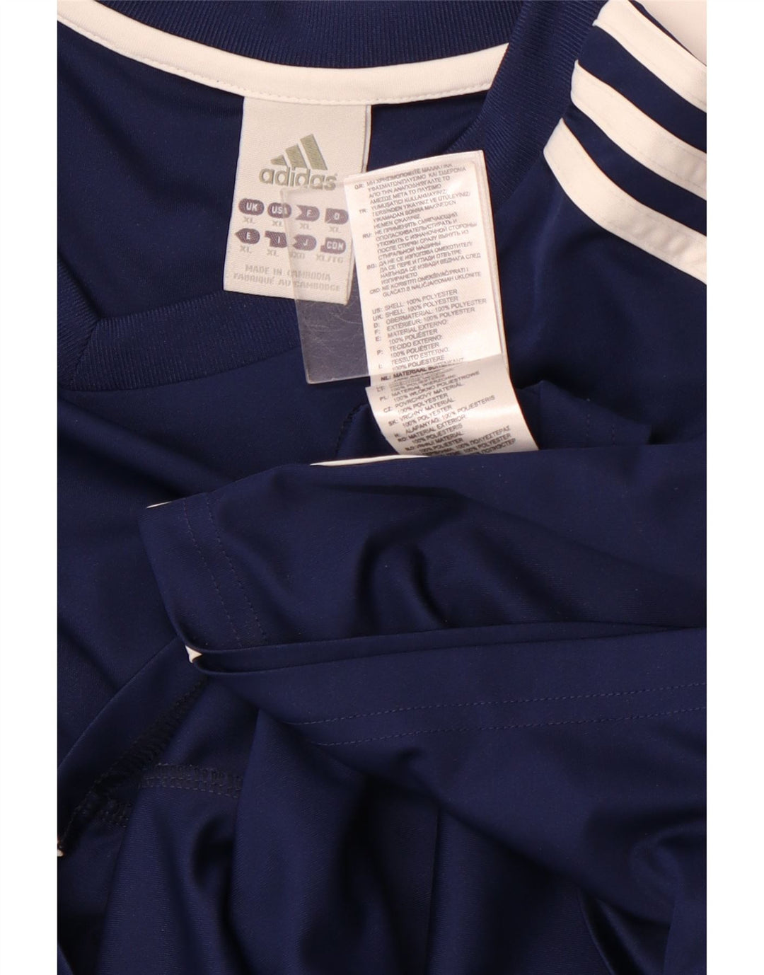 Tricou pentru bărbați ADIDAS Climalite Top XL Bleumarin Poliester