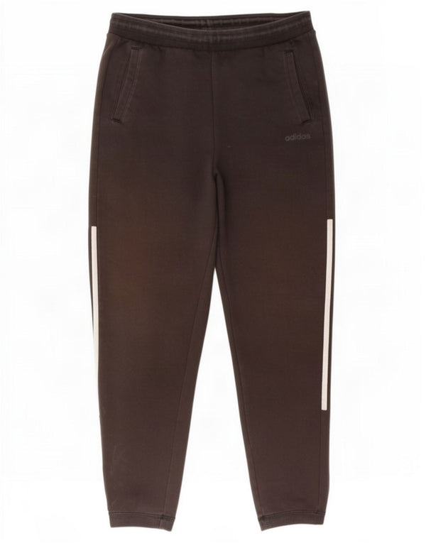 Adidas Băieți Pantaloni Trening Pantaloni Joggeri 13-14 Ani Bumbac Negru