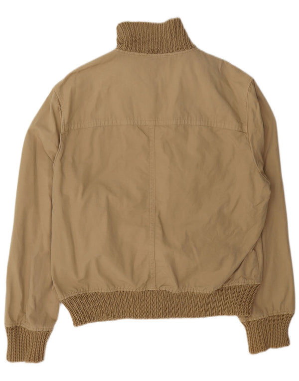 Bomber pentru bărbați Zara UK 42 XL, bumbac, bej
