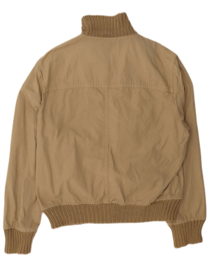 Bomber pentru bărbați Zara UK 42 XL, bumbac, bej