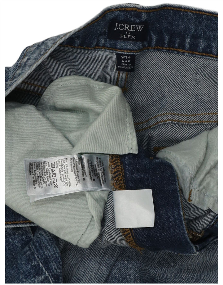 Blugi slim pentru bărbați J. Crew L34 L28 Bumbac albastru