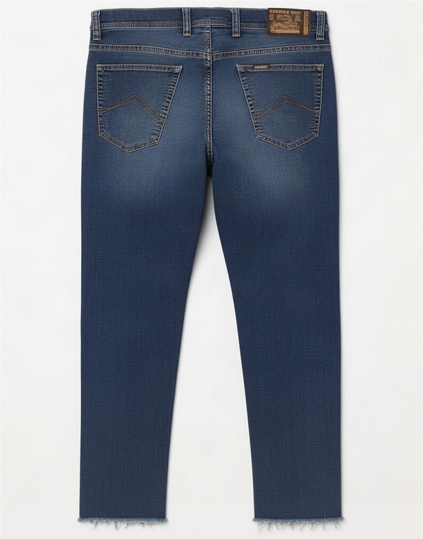 Carrera Womens 717 Slim Jeans W34 L28 Blue Bumbac