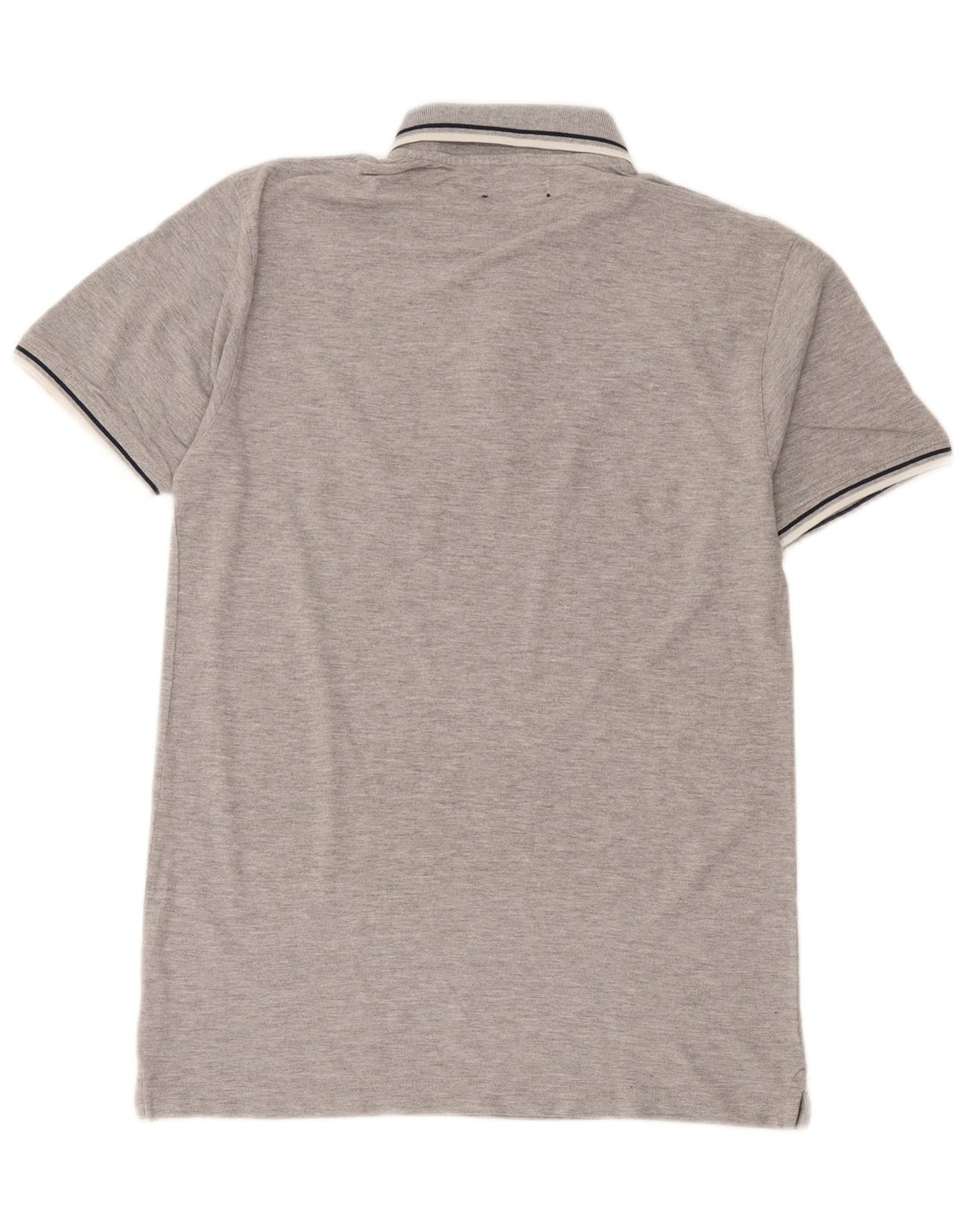 Tricou polo pentru bărbați Coveri, mare, gri, bumbac