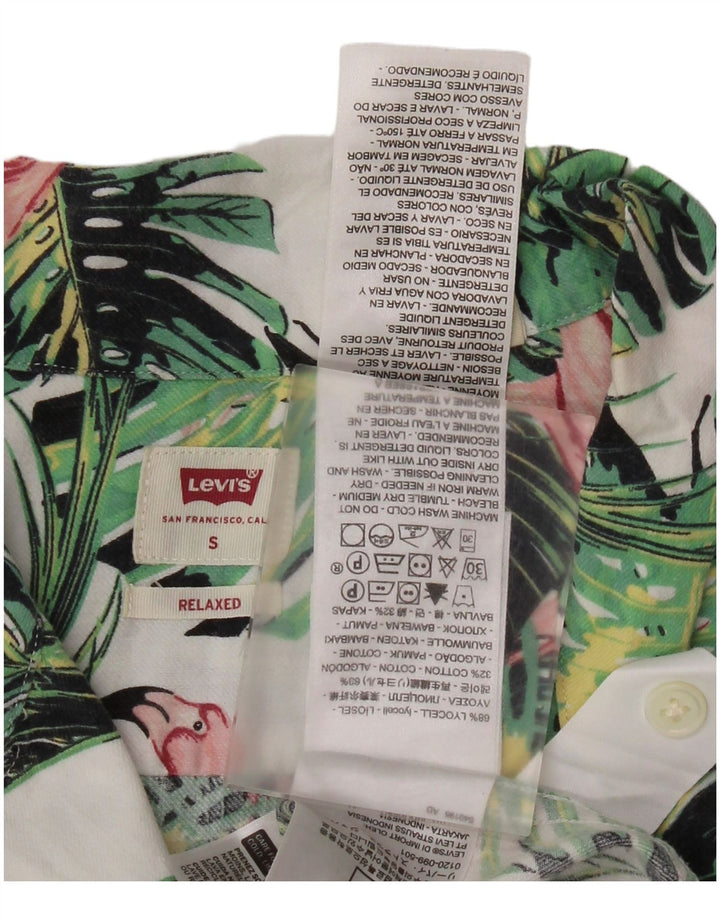 Cămașă cu mânecă scurtă Levi's pentru bărbați, hawaiană, florală, multicoloră