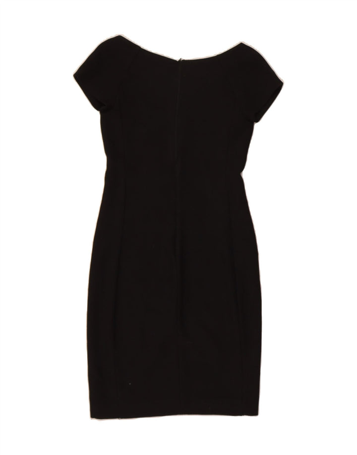ZARA Womens Bodycon Dress UK 8 Small Black Vintage Zara and Second-Hand Zara from Messina Hembry 