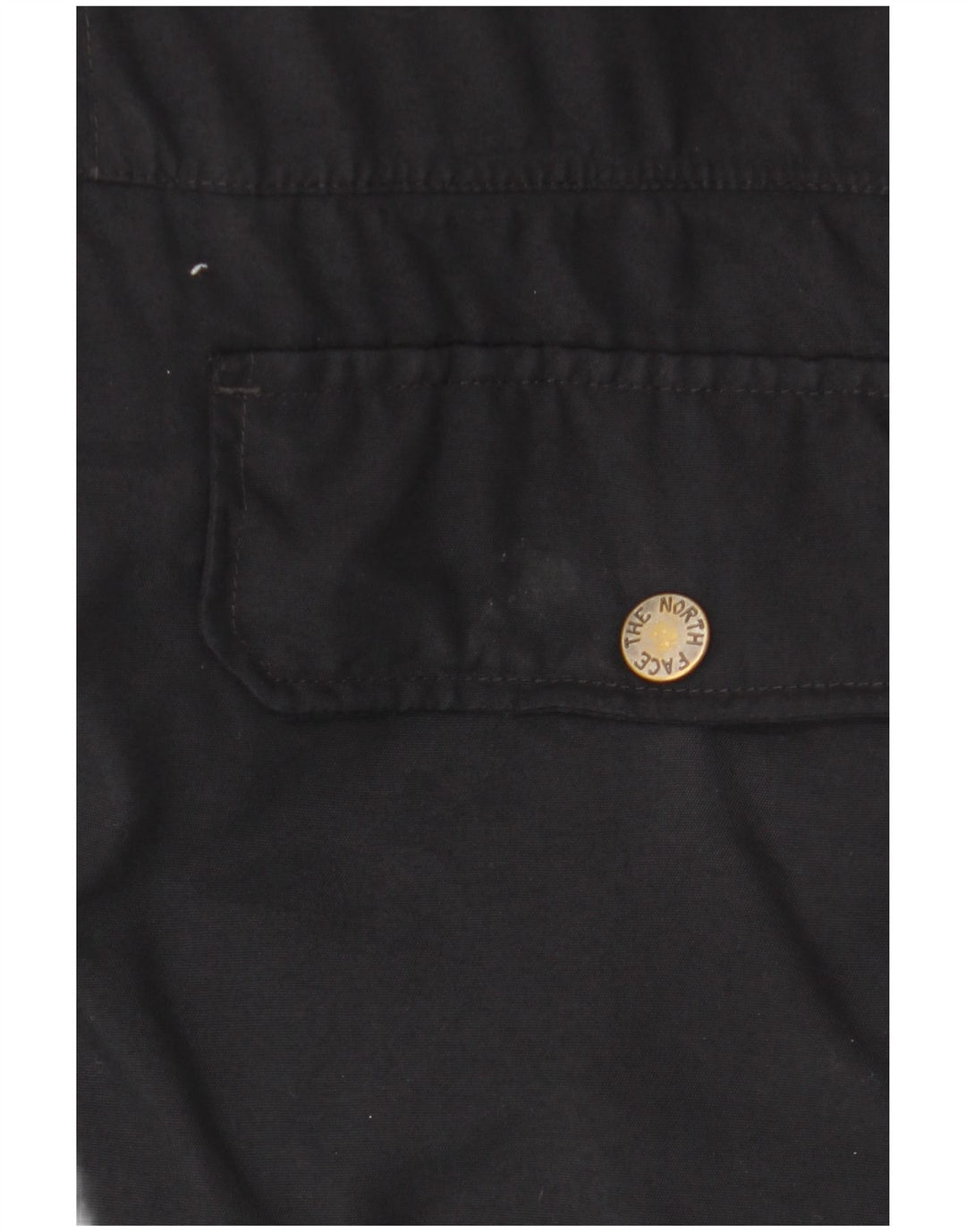 The North Face Mens Hooded Windbreaker Jacket UK 40 Large Black Winter