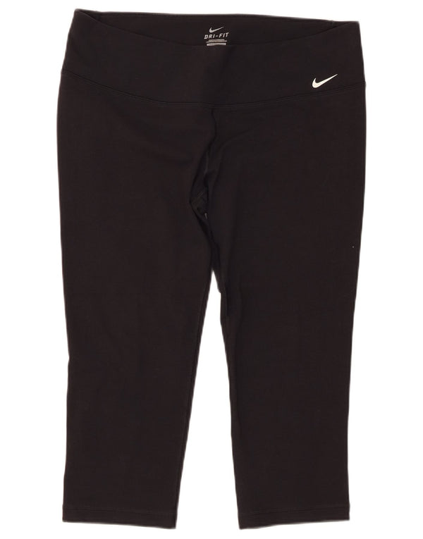 Leggings Nike Dri Fit Capri pentru femei UK 18 XL Negru