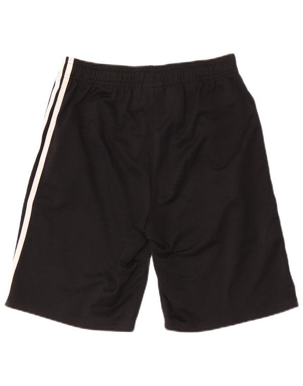 Pantaloni scurți sport adidas băieți 13-14 ani poliester negru